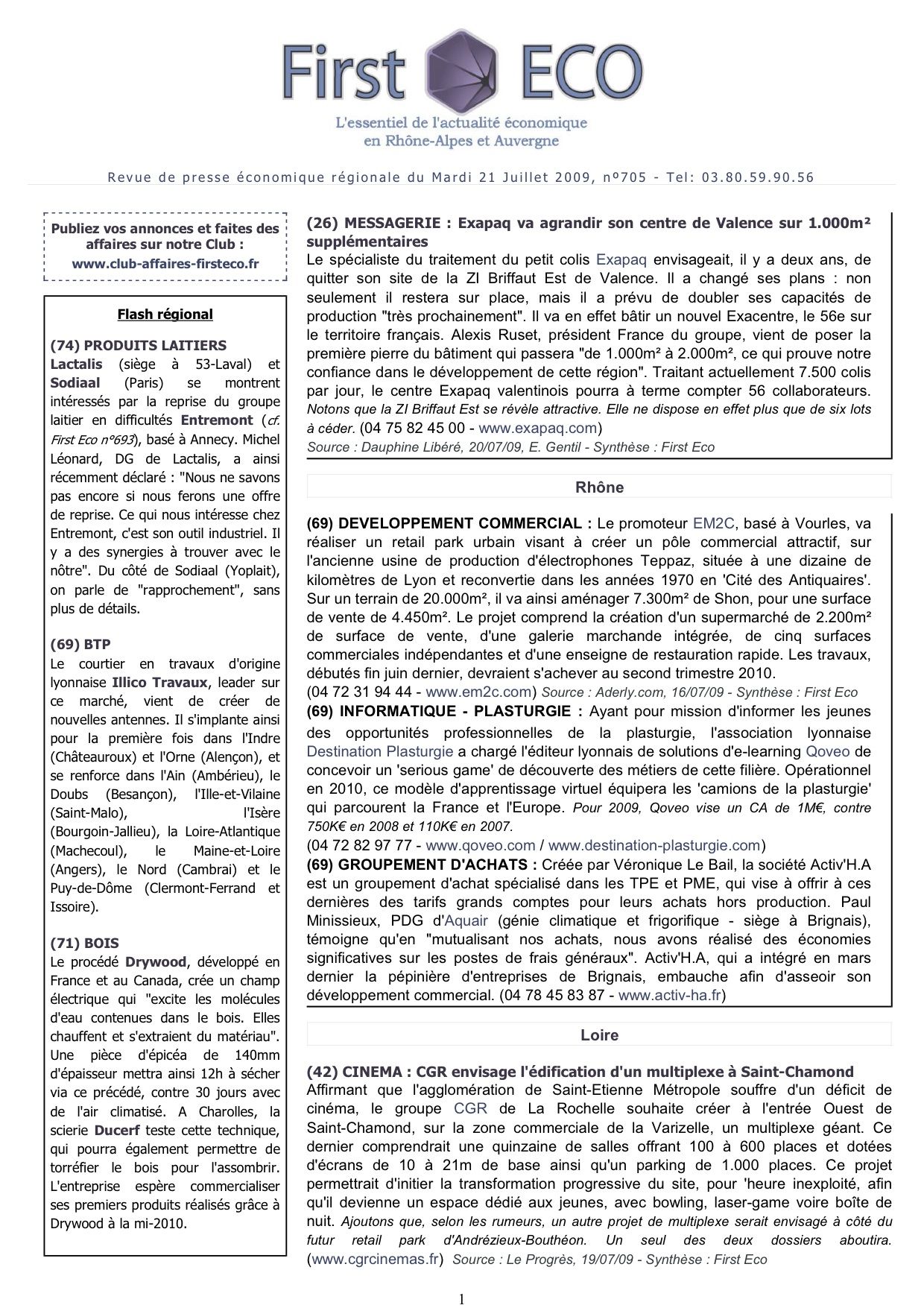 Activ'H.A propose des tarifs grands comptes à ses clients